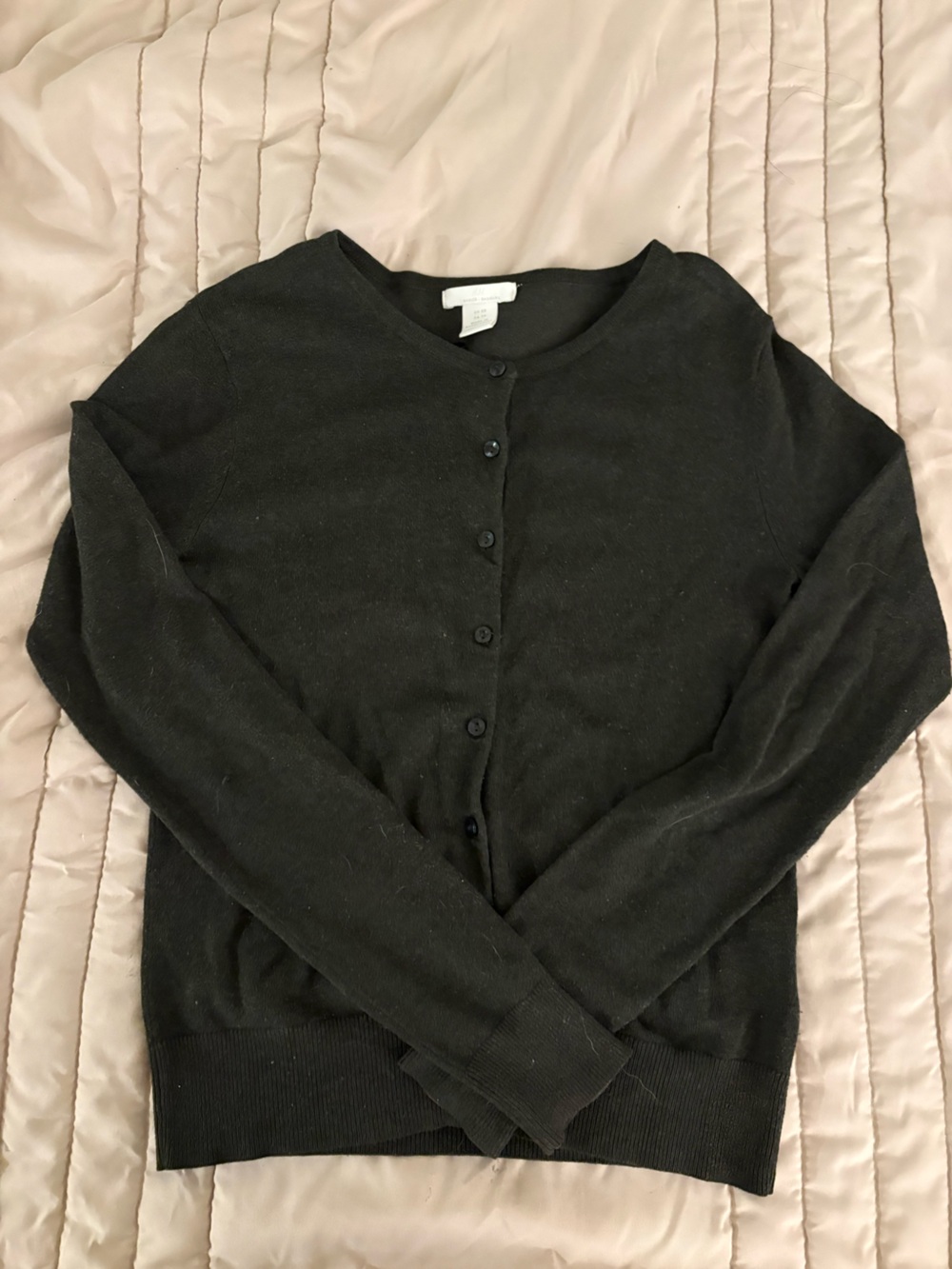 H&M Women’s Grey Button-Up Cardigan